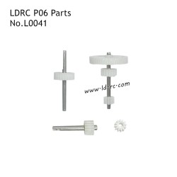 LDRC P06 RC Climbing Crawler Parts Single Speed Gearbox Complete Gears L0041