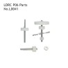 LDRC P06 RC Climbing Crawler Parts Single Speed Gearbox Complete Gears L0041