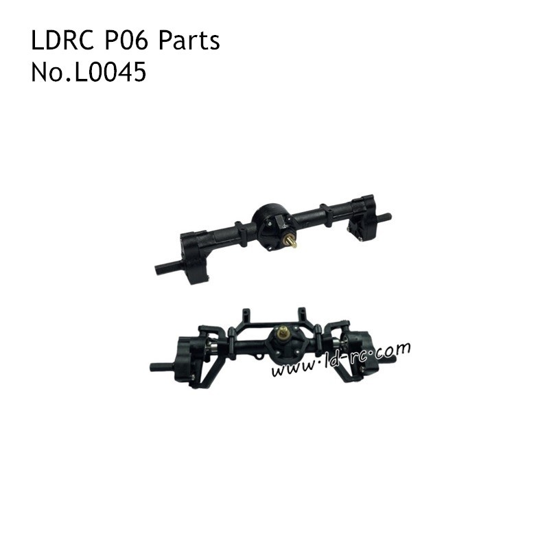 LDRC P06 RC Climbing Crawler Parts Front and Rear Axles L0045