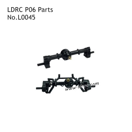 LDRC P06 RC Climbing Crawler Parts Front and Rear Axles L0045