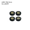 LDRC P06 RC Climbing Crawler Parts Yellow Tires L0049Y