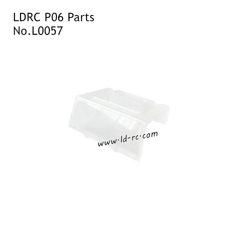 Car Shell Glass L0057 Parts for LDRC P06 Rock RC Crawler