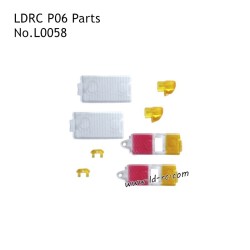 Lamps Full Lamp Blades L0058 Parts for LDRC P06 Rock RC Crawler