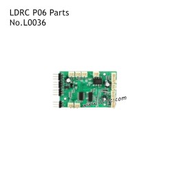 Receiver Board L0036 Parts for LDRC P-06 Rock RC Crawler