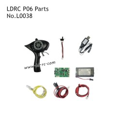 3-Channel Remote Control Kit L0038 Parts for LDRC P06 Rock RC Crawler