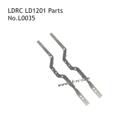 LDRC LD1201 1/12 RC Car Parts Stainless Steel Beams L0035