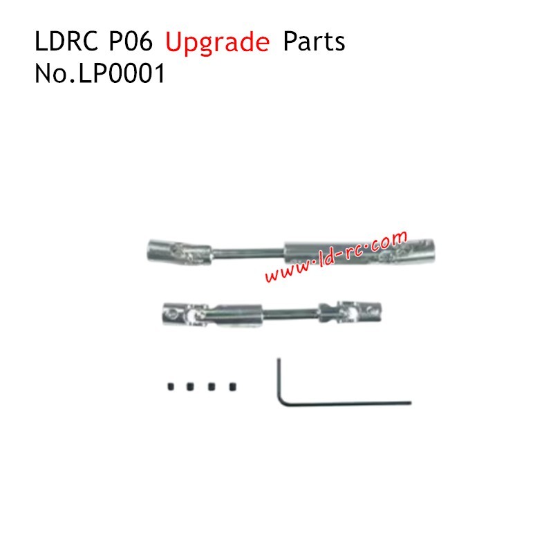 LDRC P06 1/12 RC Car Upgrade Parts Metal Drive Shaft LP0001
