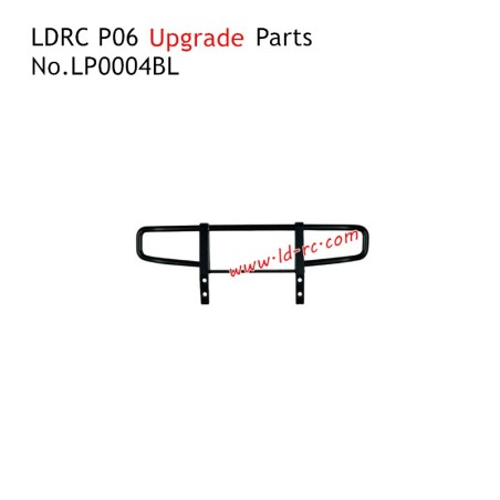LDRC P06 1/12 RC Car Upgrade Parts Metal Front Upper Bumpers LP004BL