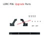 LDRC P06 Upgrade Parts Metal Rear Bumper Black