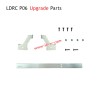 LDRC P06 Upgrade Parts Metal Rear Bumper Silver