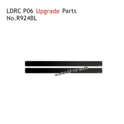 LDRC P06 1/12 RC Car Upgrade Parts Metal Anti-scratch Plate R924BL
