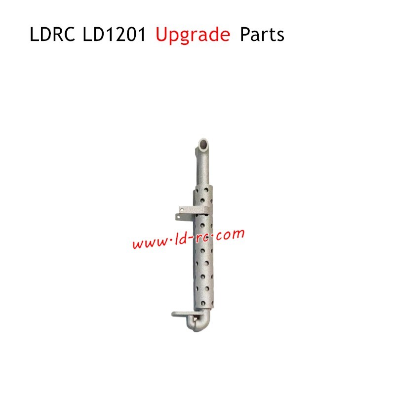 LDRC LD1201 P06 1/12 Upgrade Parts Metal Exhaust Pipe