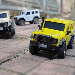 LDARC X43 1/43 4WD Rock RC Crawler for Kids Lemon Yellow