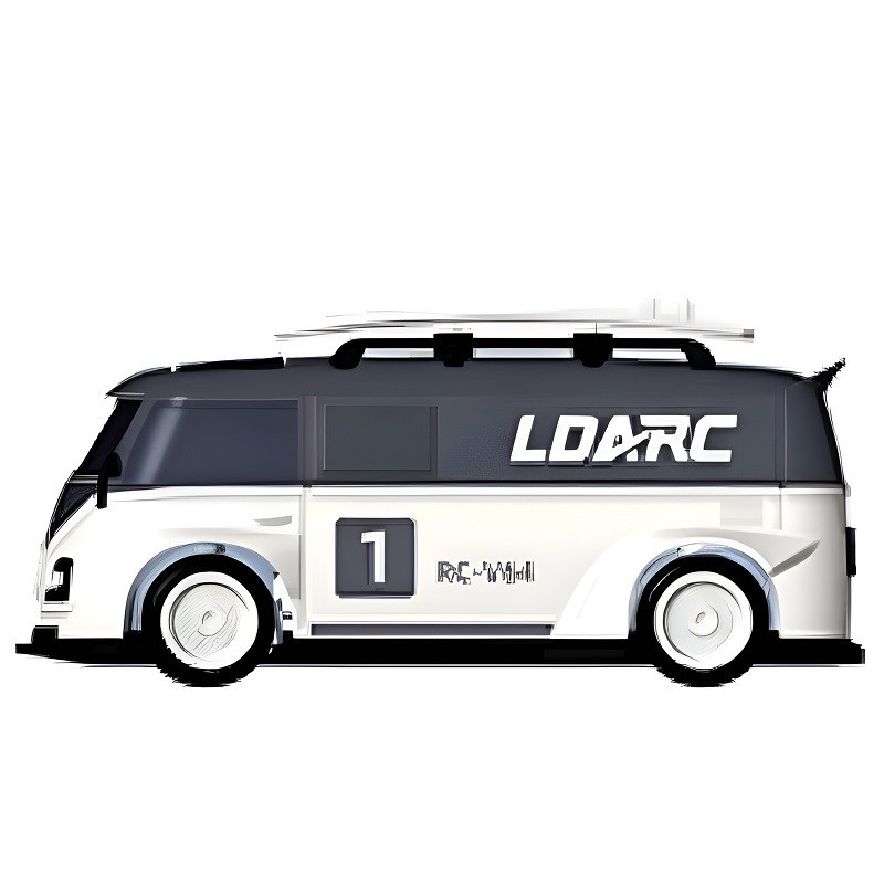 LDARC V64 1/64 High Speed Racing Mini RC Car Gray