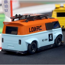 LDARC V64 1/64 High Speed Racing Mini RC Car Orange