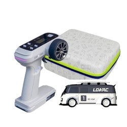 LDARC V64 Pro 1/64 High Speed Racing Mini RC Car Gray