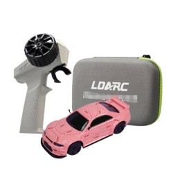 LDARC R02 1/64 Newest Mini RC Racing Car RTR Pink