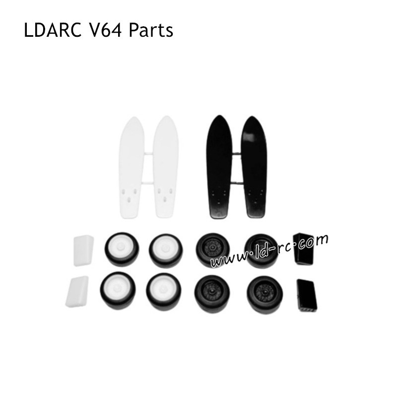 LDARC V64 RC Car Parts Kits