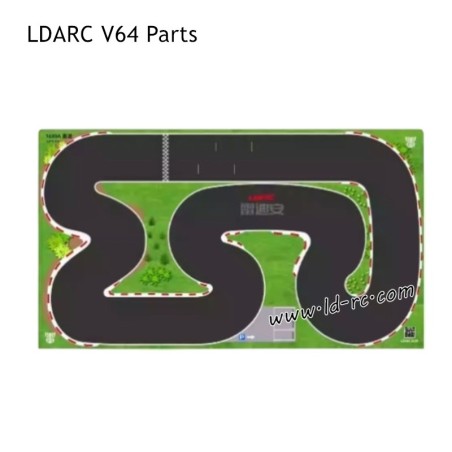 LDARC V64 RC Car Parts More Large Racing Track