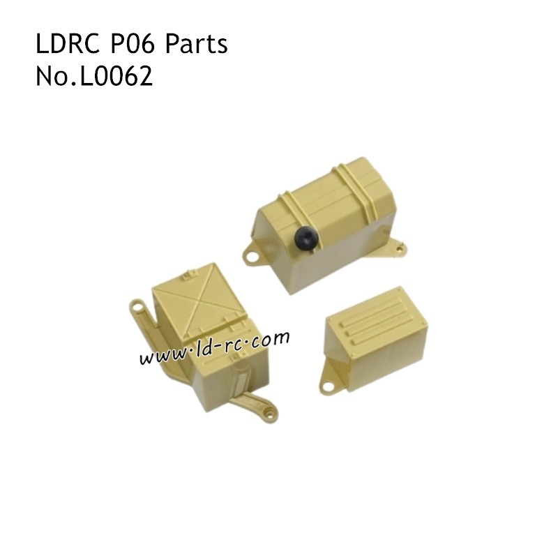Fuel Tank L0062 Parts for LDRC P06 Rock RC Crawler Yellow