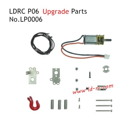 LDRC P06 1/12 RC Car Upgrade Parts Metal Winches LP0006