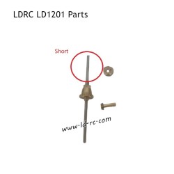 LDRC LD1201 1/12 RC Car Parts Front Differential Lock Axle with Bevel Gear