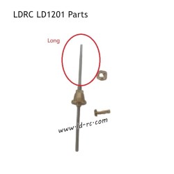 LDRC LD1201 1/12 RC Car Parts Rear Differential Lock Axle with Bevel Gear