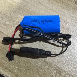 LDRC LD2801 RC Car Parts 7.4V 500mAh Battery and USB Charger with SM Plug 2801-023