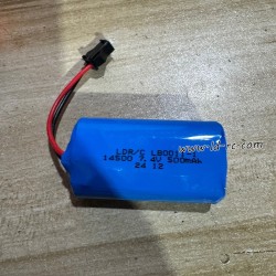 LDRC LD2801 RC Car Parts 7.4V 500mAh Battery with SM Plug 2801-024