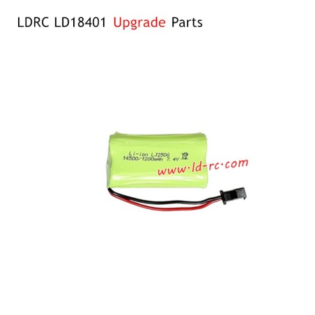 LDRC LD18401 RC Car Upgrade Parts 7.4V 1200mAh Battery