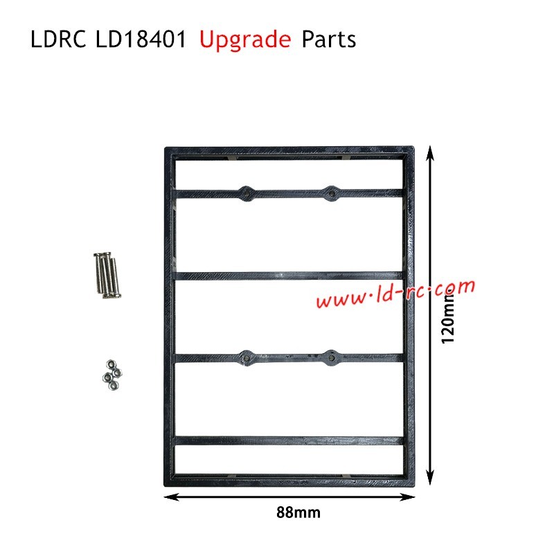 LDRC LD18401 RC Car Upgrade Parts Roof Rack