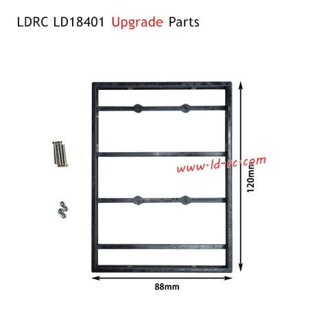LDRC LD18401 RC Car Upgrade Parts Roof Rack