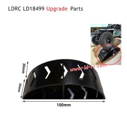 LDRC LD18499 Upgrade Parts Metal Arch Bridge