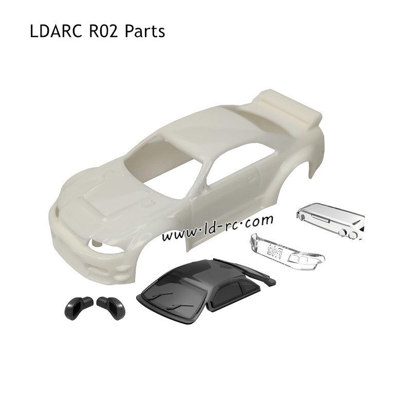 LDARC R02 RC Car Parts Car Shell