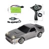 LDRC LD1802S 1/18 Scale High Speed Remote Control Car with LED Light Gray