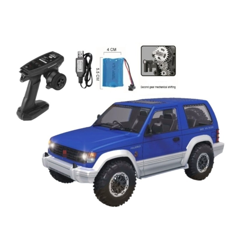 LDRC LD1297S Off-road RC Car with Dual-speed Mechanical Shift Blue