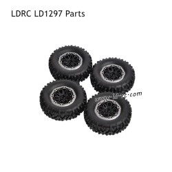 LDRC LD1297 2.4G RC Car Parts Wheels Gray 1297-003