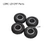 LDRC LD1297 2.4G RC Car Parts Wheels Gray 1297-003