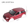 LDRC LD1297 2.4G RC Car Parts Car Shell Red 1297-005