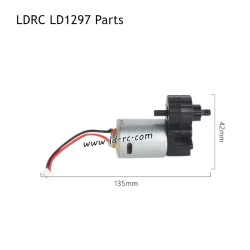 LDRC LD1297 2.4G RC Car Parts 280 Gearbox 1297-007