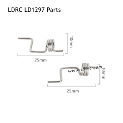LDRC LD1297 2.4G RC Car Parts Left and Right Springs 1297-008