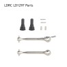LDRC LD1297 2.4G RC Car Parts Metal Dog Bone Hex Shafts 1297-010