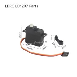 LDRC LD1297 2.4G RC Car Parts 17G Steering Servo 1297-012
