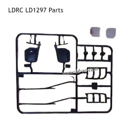 LDRC LD1297 2.4G RC Car Parts Exterior Accessories with Reflector 1297-016