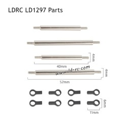 LDRC LD1297 2.4G RC Car Parts Metal Rear Tie Rod