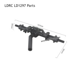 LDRC LD1297 2.4G RC Car Parts Rear Axle Assembly
