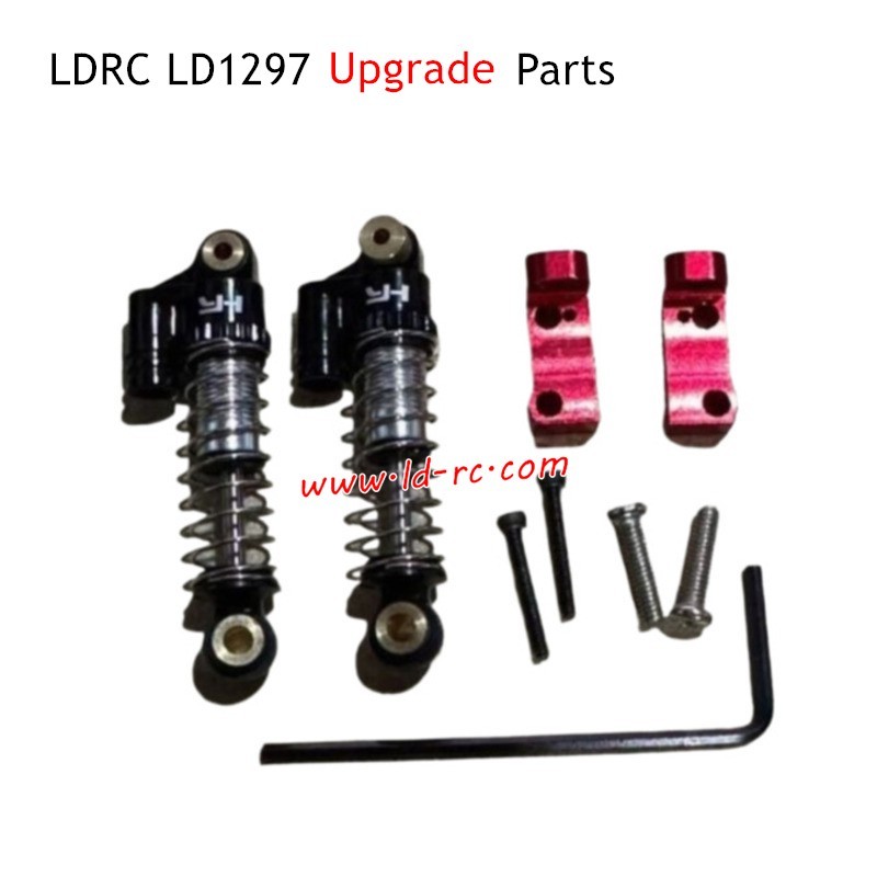 Upgrade Parts Metal Front Shock for LDRC LD1297 RC Car