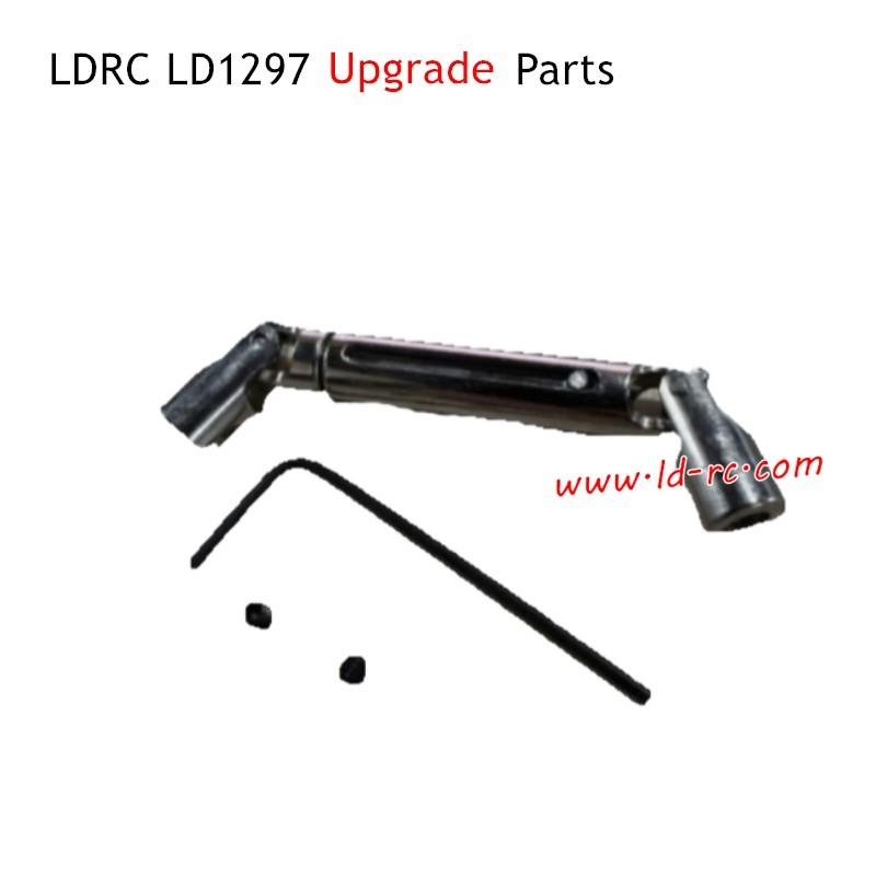 Upgrade Parts Metal Rear Driveshaft for LDRC LD1297 Off-road RC Car