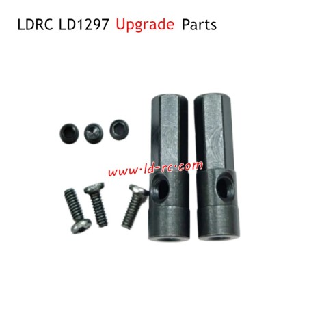 LDRC LD1297 Off-road RC Truck Upgrade Parts Metal Rear Hex Shaft