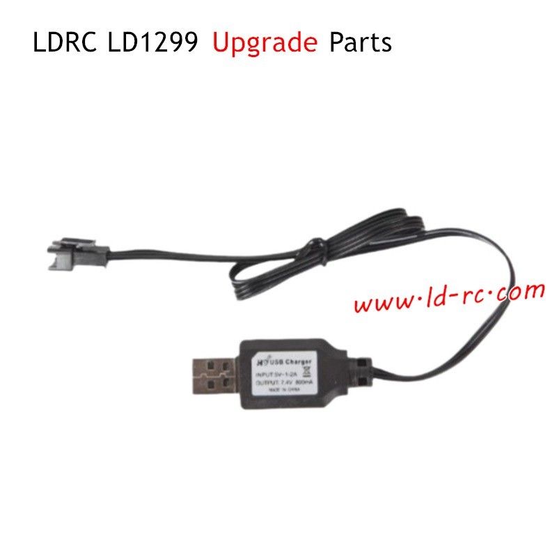 USB Charger Upgrade Parts for LDRC LD1299 High Speed Off-road Truck